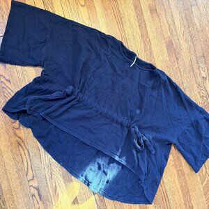 Free People Tie Waist Sweatshirt